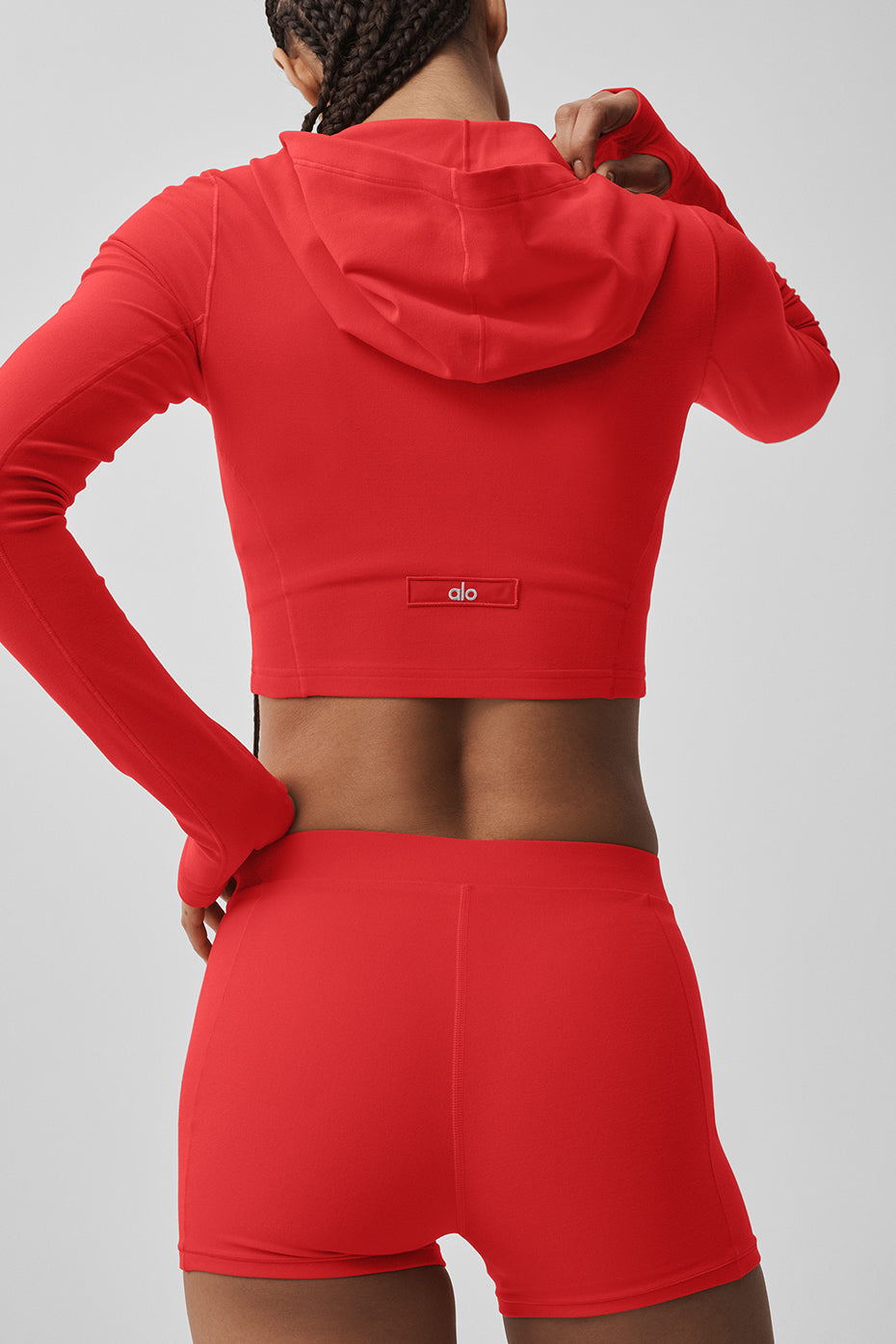 Alosoft Sincere Fitted Jacket - Bright Red — photo 3