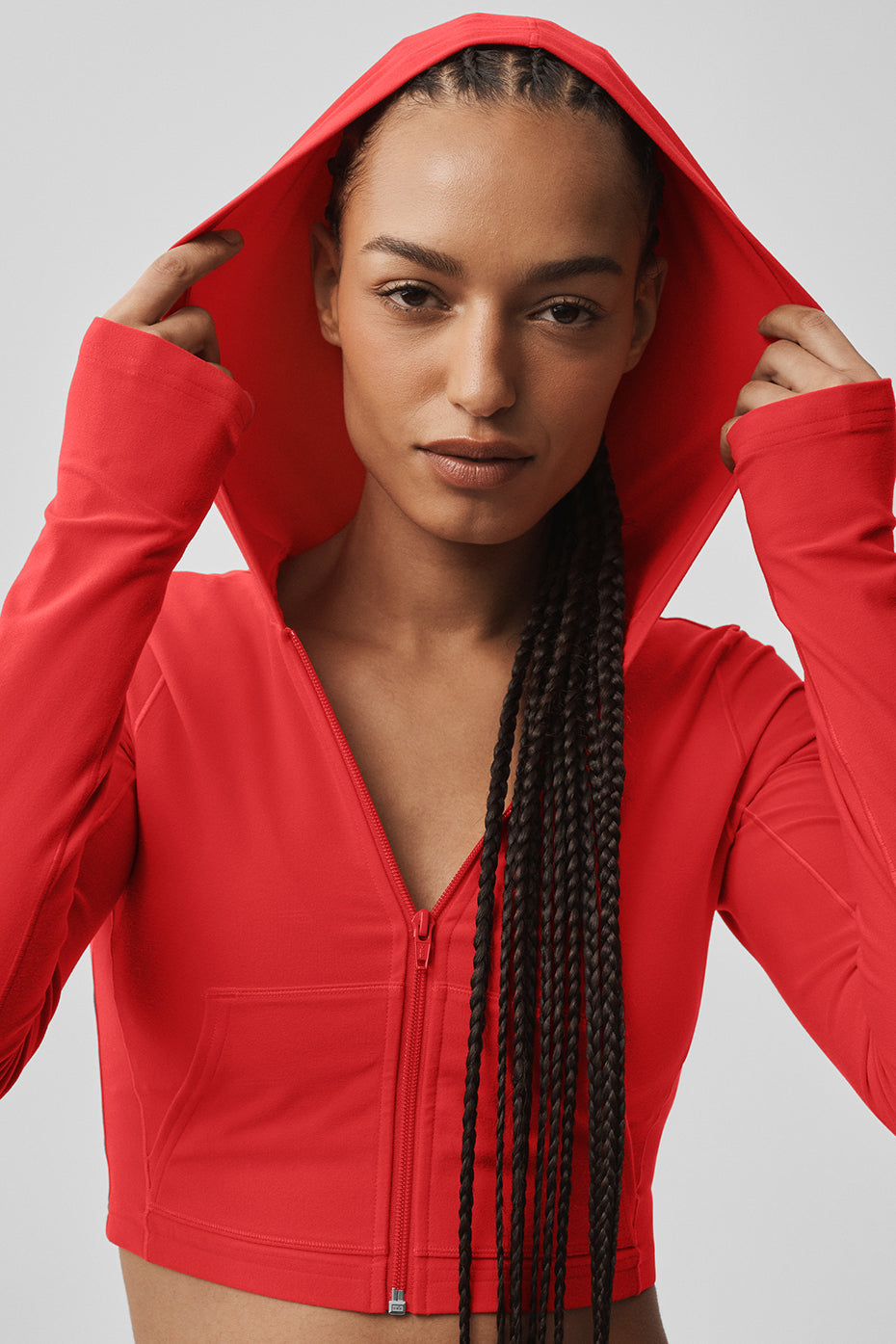 Alosoft Sincere Fitted Jacket - Bright Red — photo 4