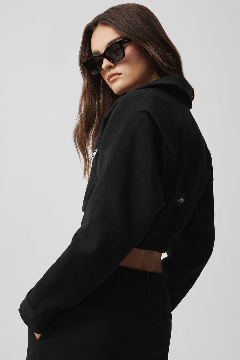 Cropped Cosmopolitan Jacket - Black — photo 3