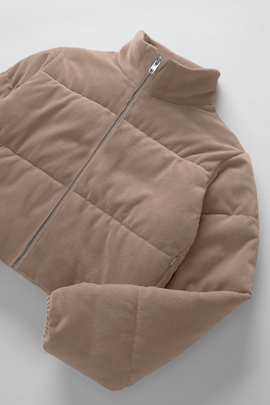 Micro Corduroy Dreamy Puffer - Chai Latte — photo 6