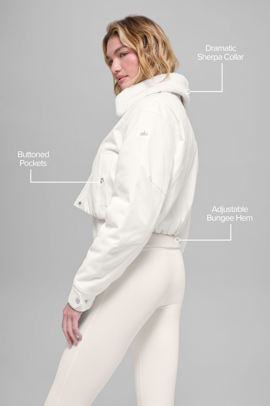 Navigator Jacket - Ivory — photo 2