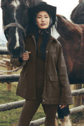 Twill Barn Jacket - Espresso — photo 1