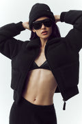 Cashmere Northstar Sweater Puffer - Black — photo 1