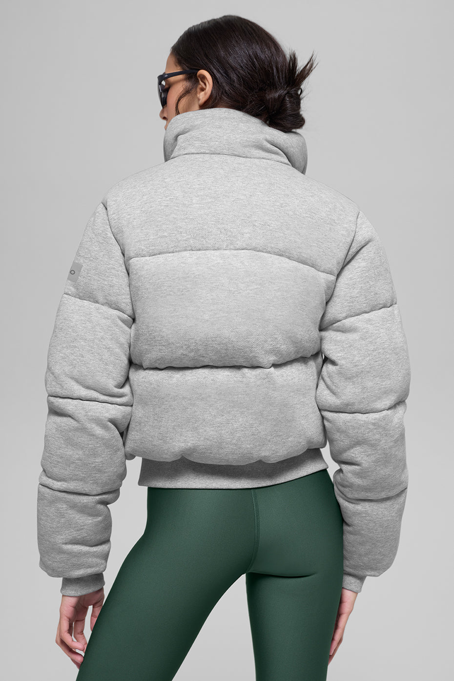 Sweatshirt Puffer - Athletic Heather Grey — photo 3