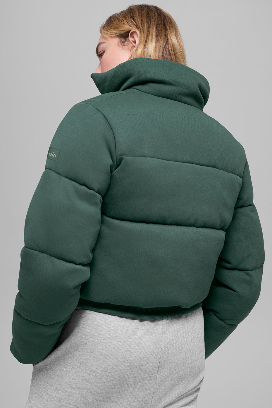 Sweatshirt Puffer - Clover Green — photo 3