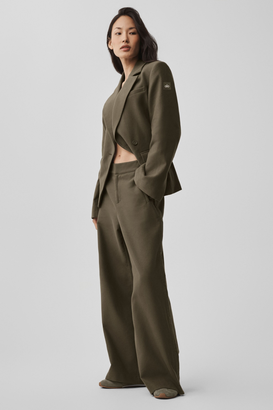 Cinch Blazer - Olive Tree — photo 5