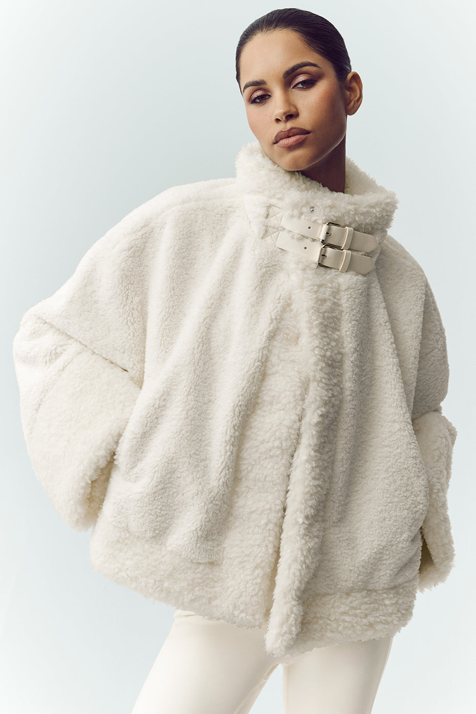 Sherpa Fireside Bomber - Ivory — photo 5