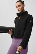 Double Face Wool City Girl Jacket - Black — photo 1