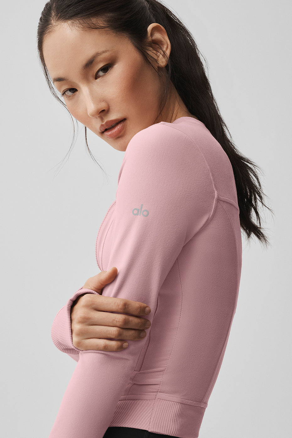 Alosoft Recharge Jacket - Vintage Pink — photo 3