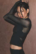 ALO Softsculpt Superset Full Zip Jacket - Black — photo 1