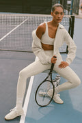 Alosoft High-Waist 7/8 Highlight Legging - Oatmeal Heather — photo 1