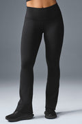Airbrush High-Waist Bootcut Legging - Black — photo 1