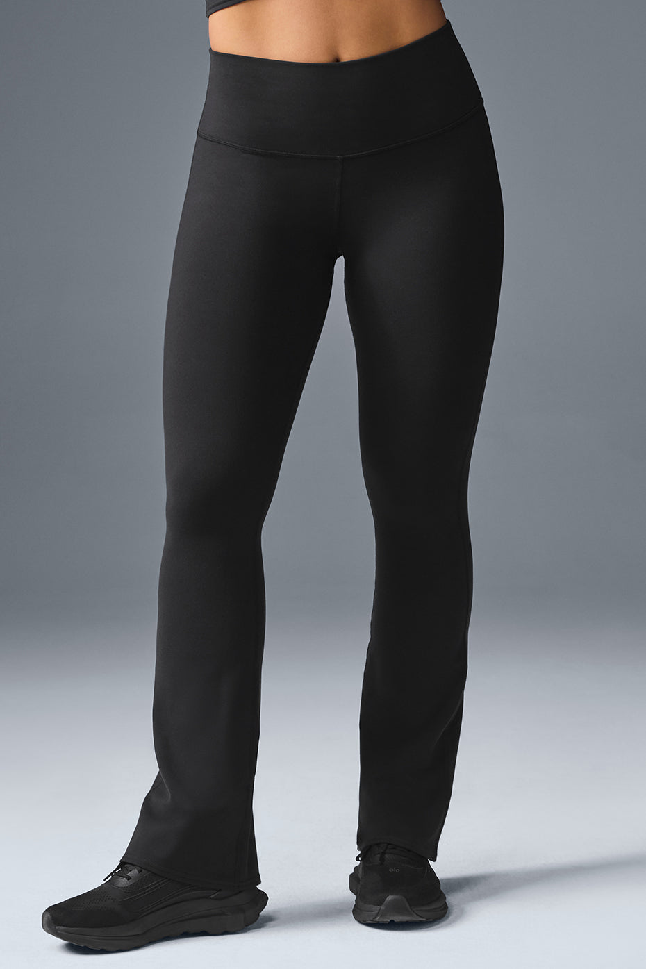 Airbrush High-Waist Bootcut Legging - Black — photo 1