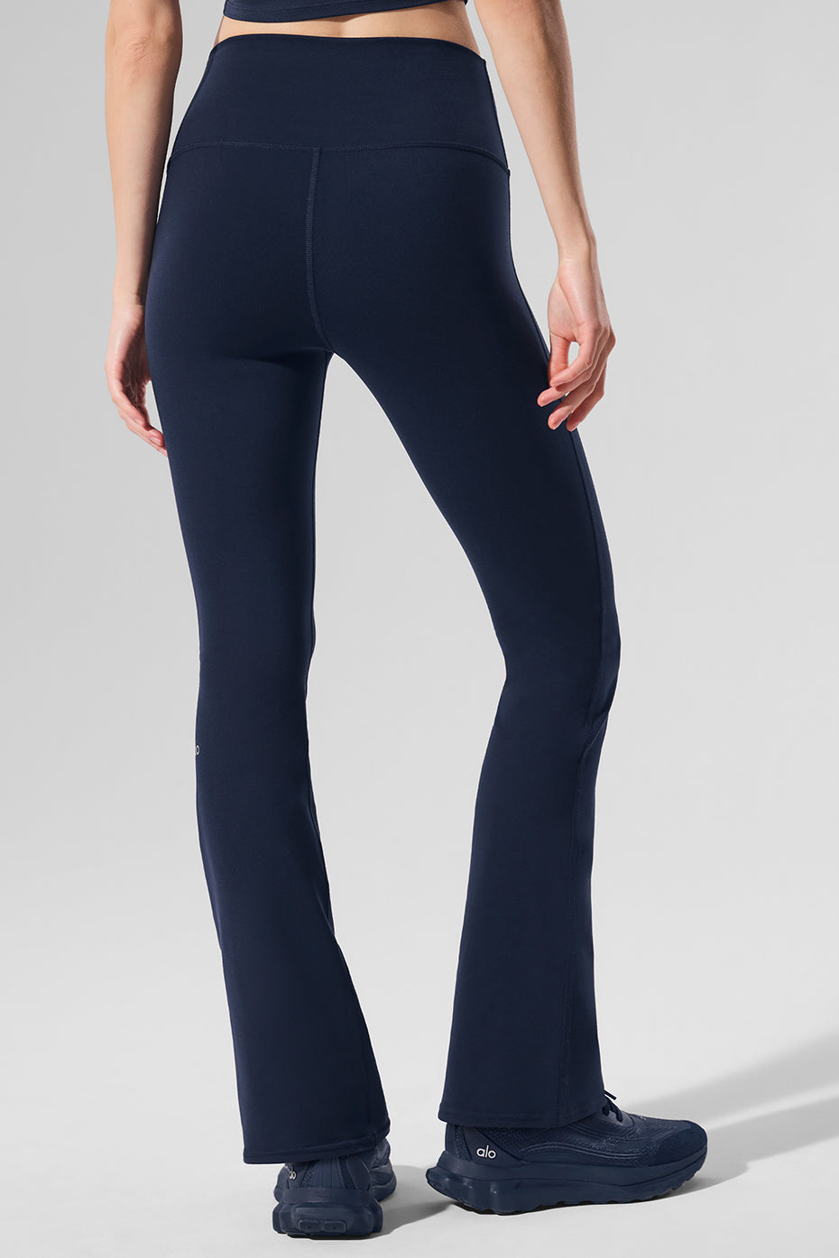 Airbrush High-Waist 7/8 Bootcut Legging - Navy — photo 3