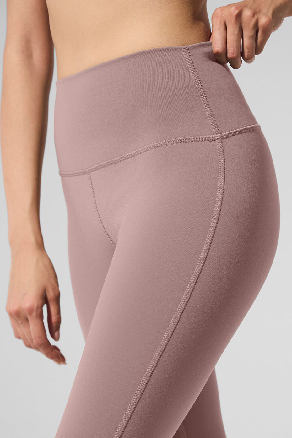 Airbrush High-Waist Bootcut Legging - Taupe — photo 3