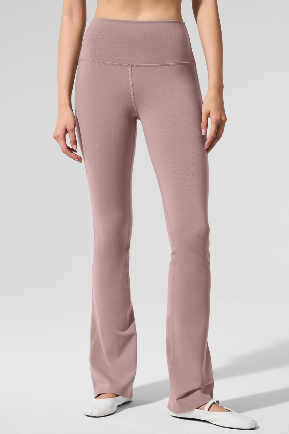 Airbrush High-Waist Bootcut Legging - Taupe — photo 4