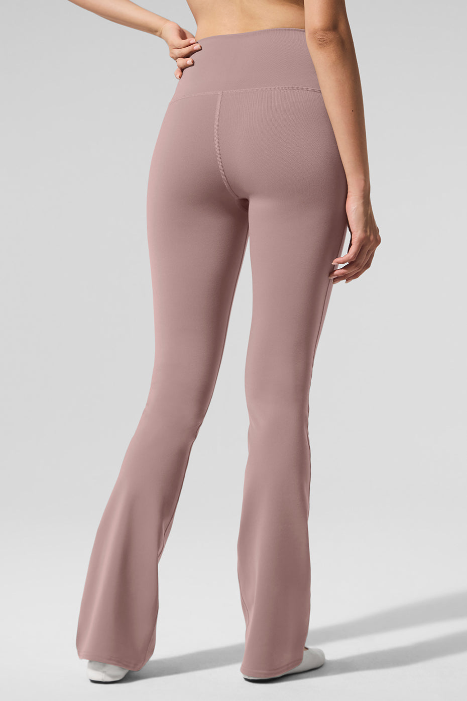 Airbrush High-Waist Bootcut Legging - Taupe — photo 2