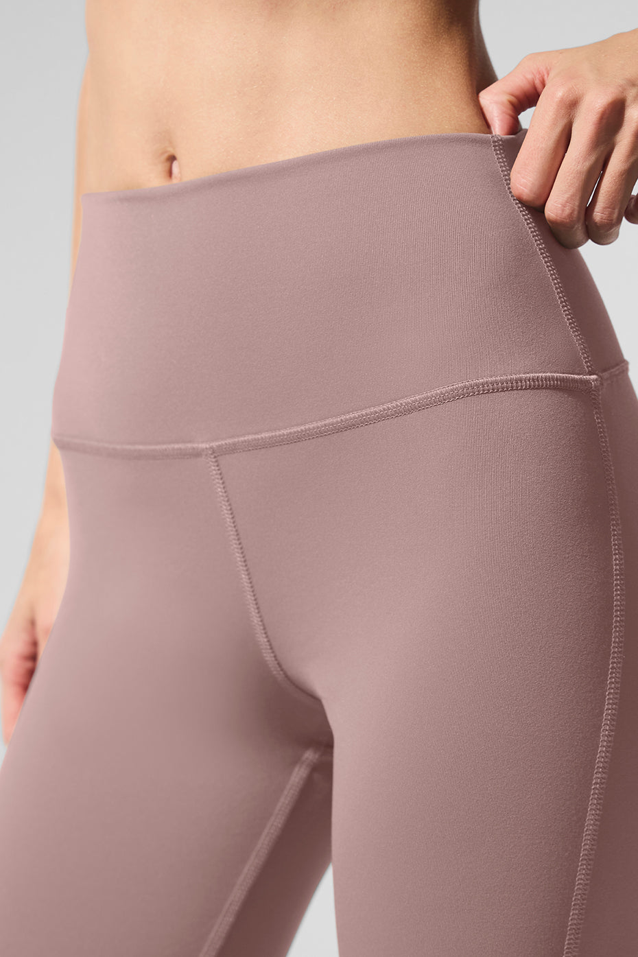 Airbrush High-Waist 7/8 Bootcut Legging - Taupe — photo 4