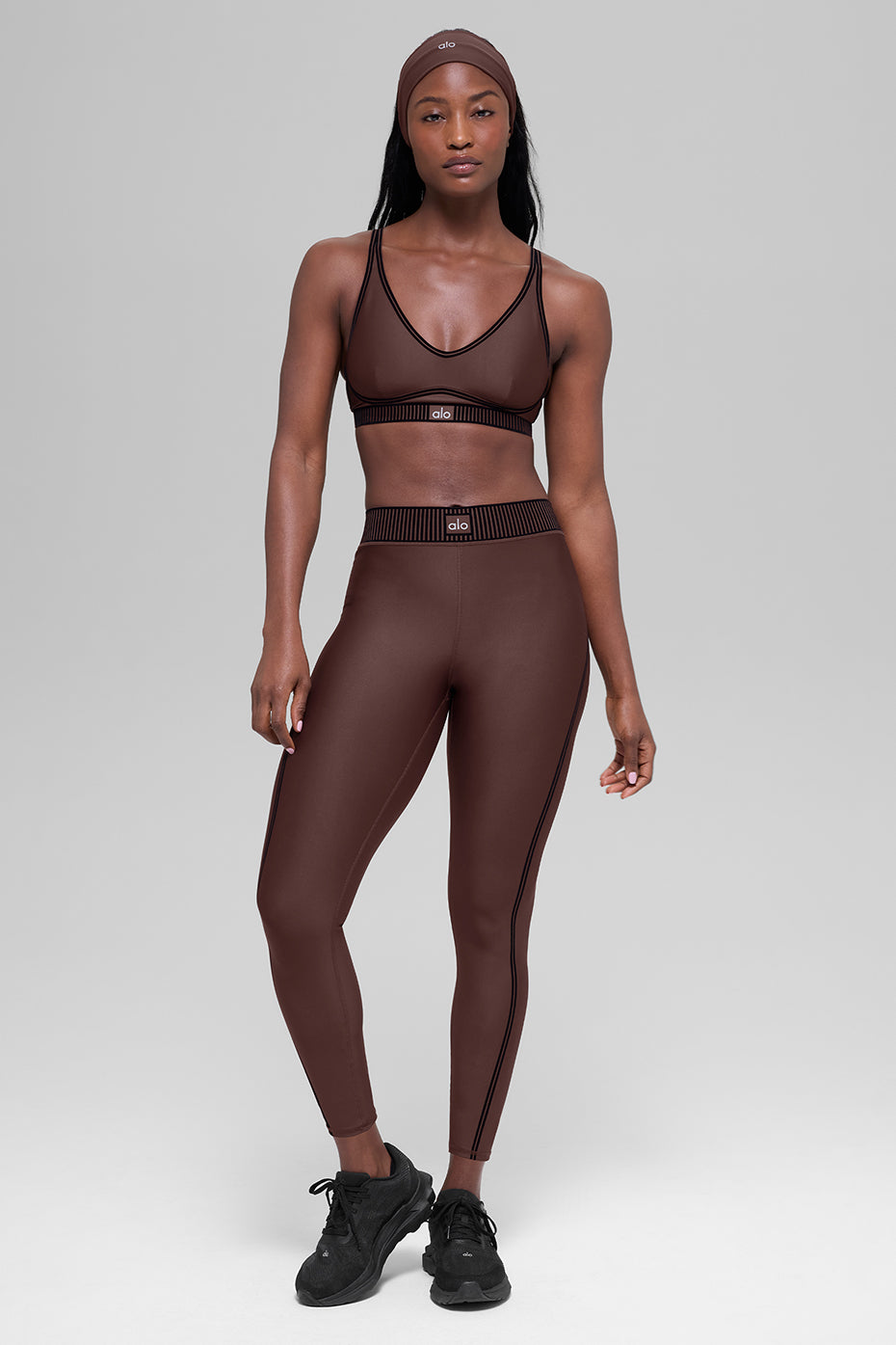 Airlift High-Waist 7/8 Line Up Legging - Brownstone — photo 4