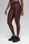 Airlift High-Waist 7/8 Line Up Legging - Brownstone — photo 1