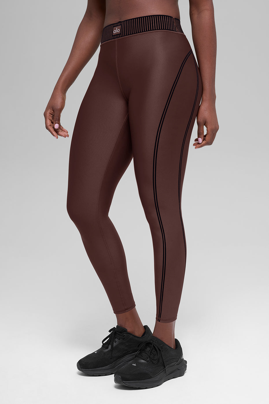 Airlift High-Waist 7/8 Line Up Legging - Brownstone — photo 1