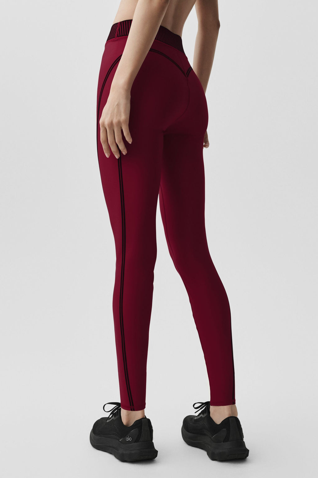 Airlift High-Waist 7/8 Line Up Legging - Summer Romance Red — photo 2