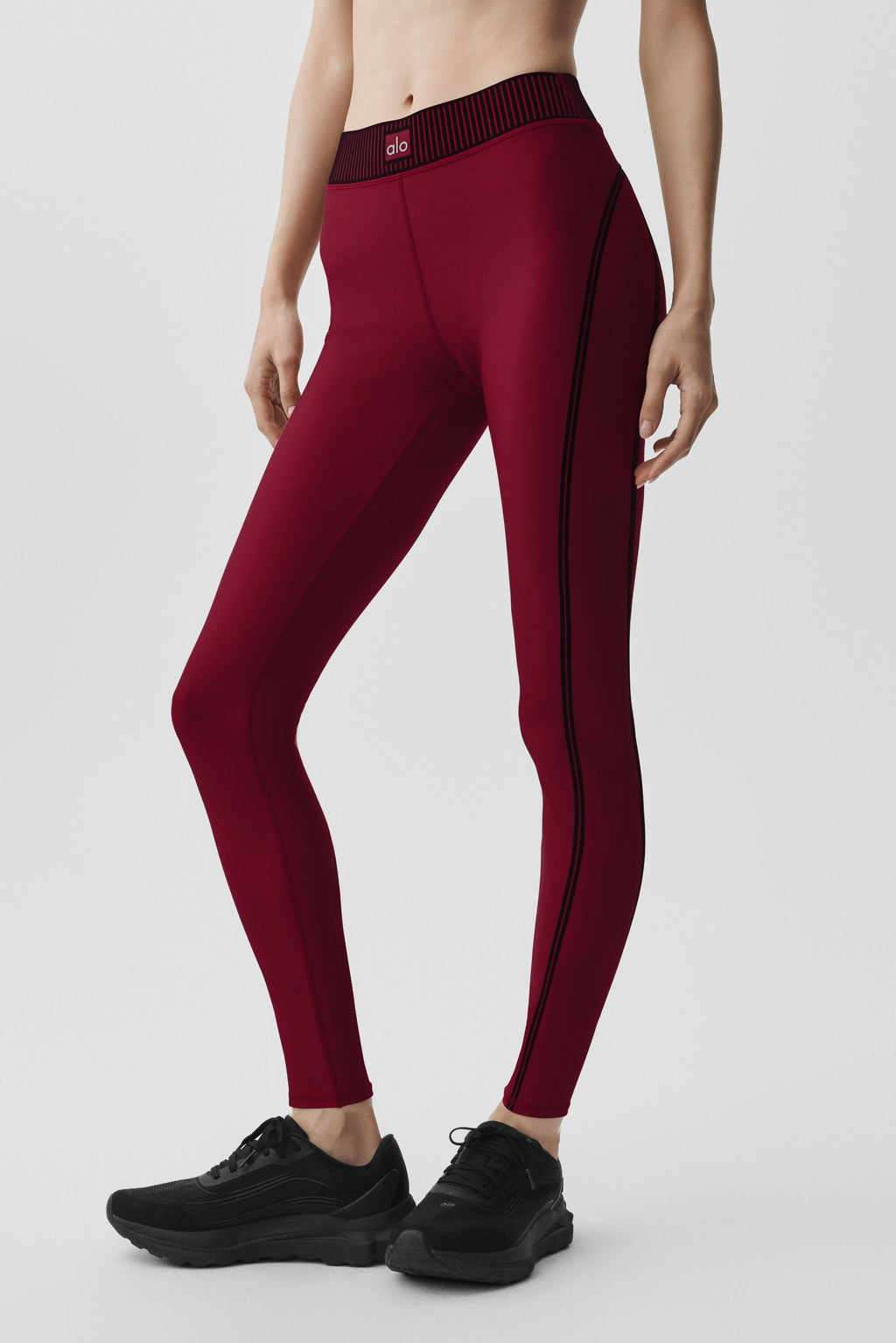 Airlift High-Waist 7/8 Line Up Legging - Summer Romance Red — photo 3