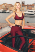 Airlift High-Waist 7/8 Line Up Legging - Summer Romance Red — photo 1