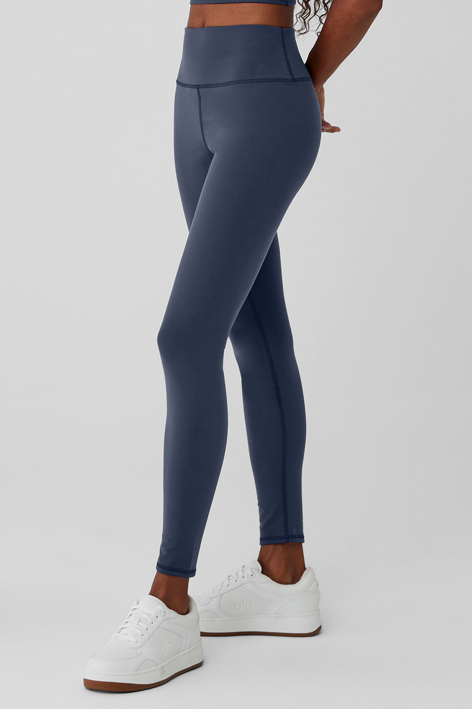 Airbrush Winter Warm High-Waist Nocturne Legging - Navy — photo 3