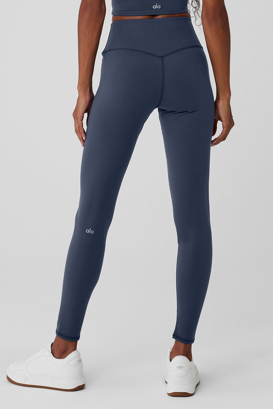 Airbrush Winter Warm High-Waist Nocturne Legging - Navy — photo 4