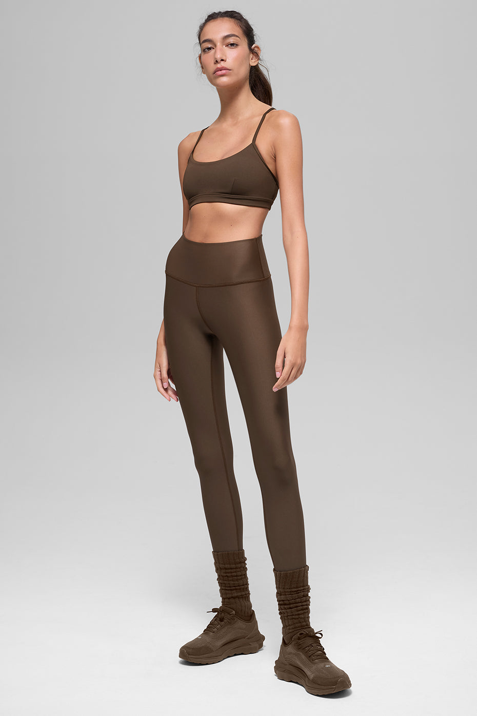 Airlift Winter Warm High-Waist Legging - Espresso — photo 5