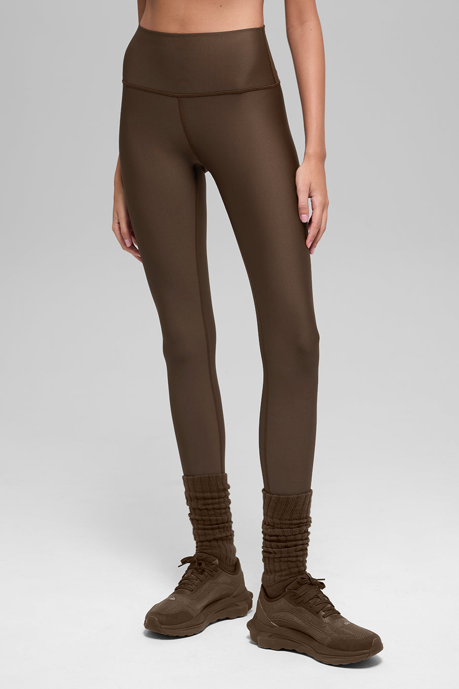 Airlift Winter Warm High-Waist Legging - Espresso — photo 1