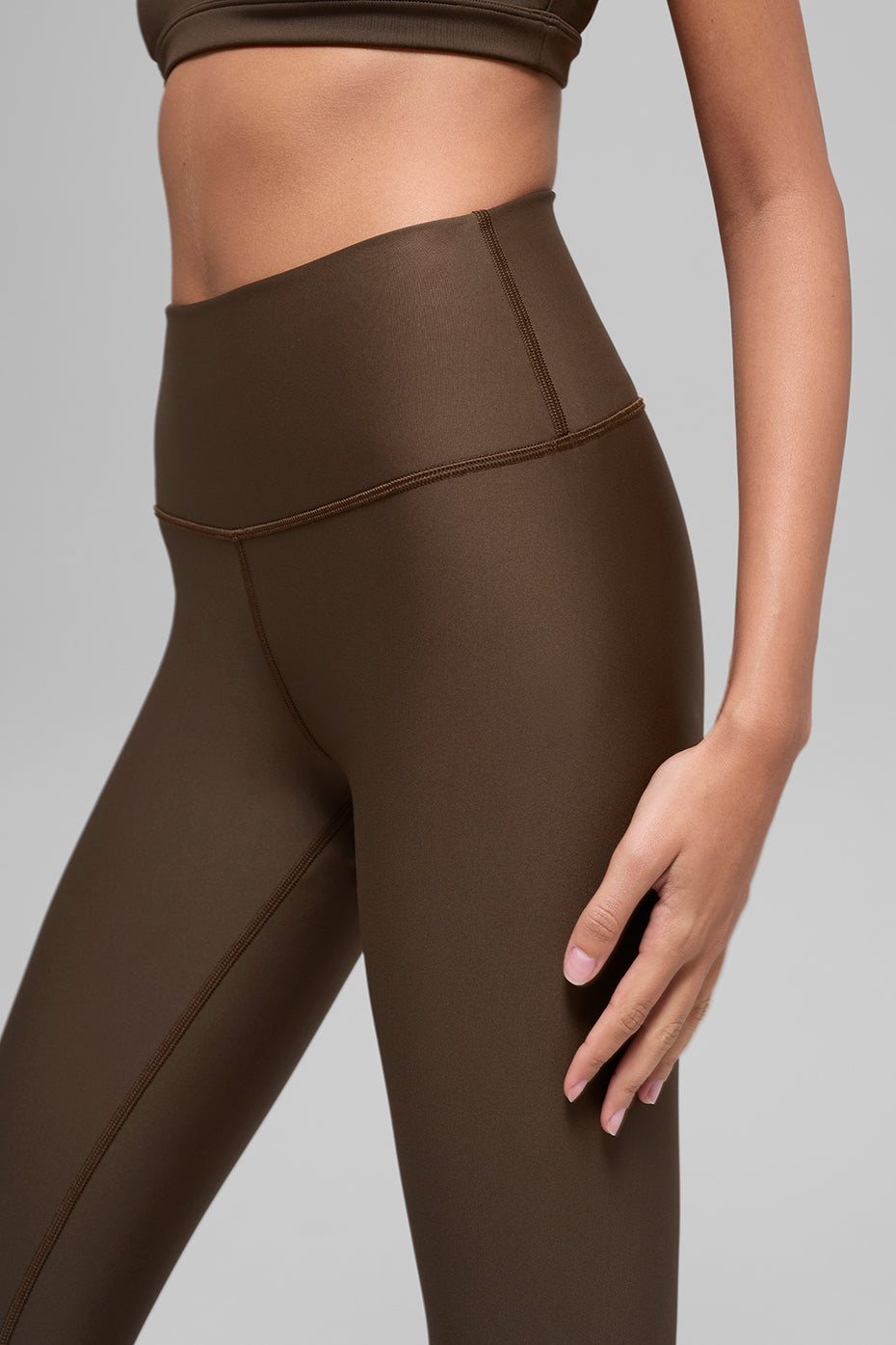 Airlift Winter Warm High-Waist Legging - Espresso — photo 3