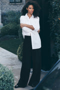 High-Waist Dreamscape Trouser (Long) - Black — photo 1