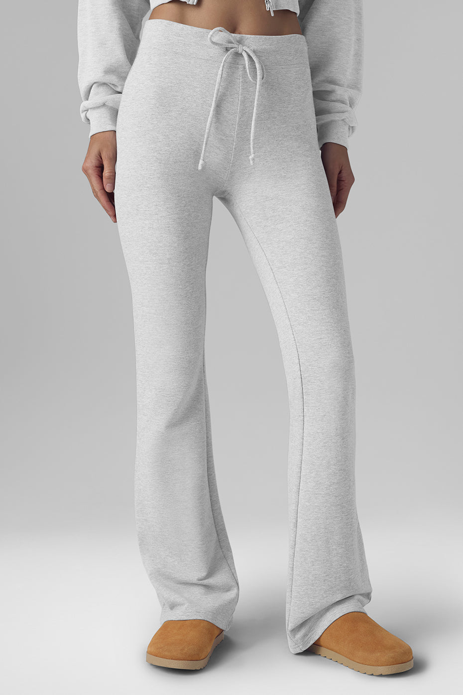 Sway Bootcut Sweatpant - Athletic Heather Grey — photo 3