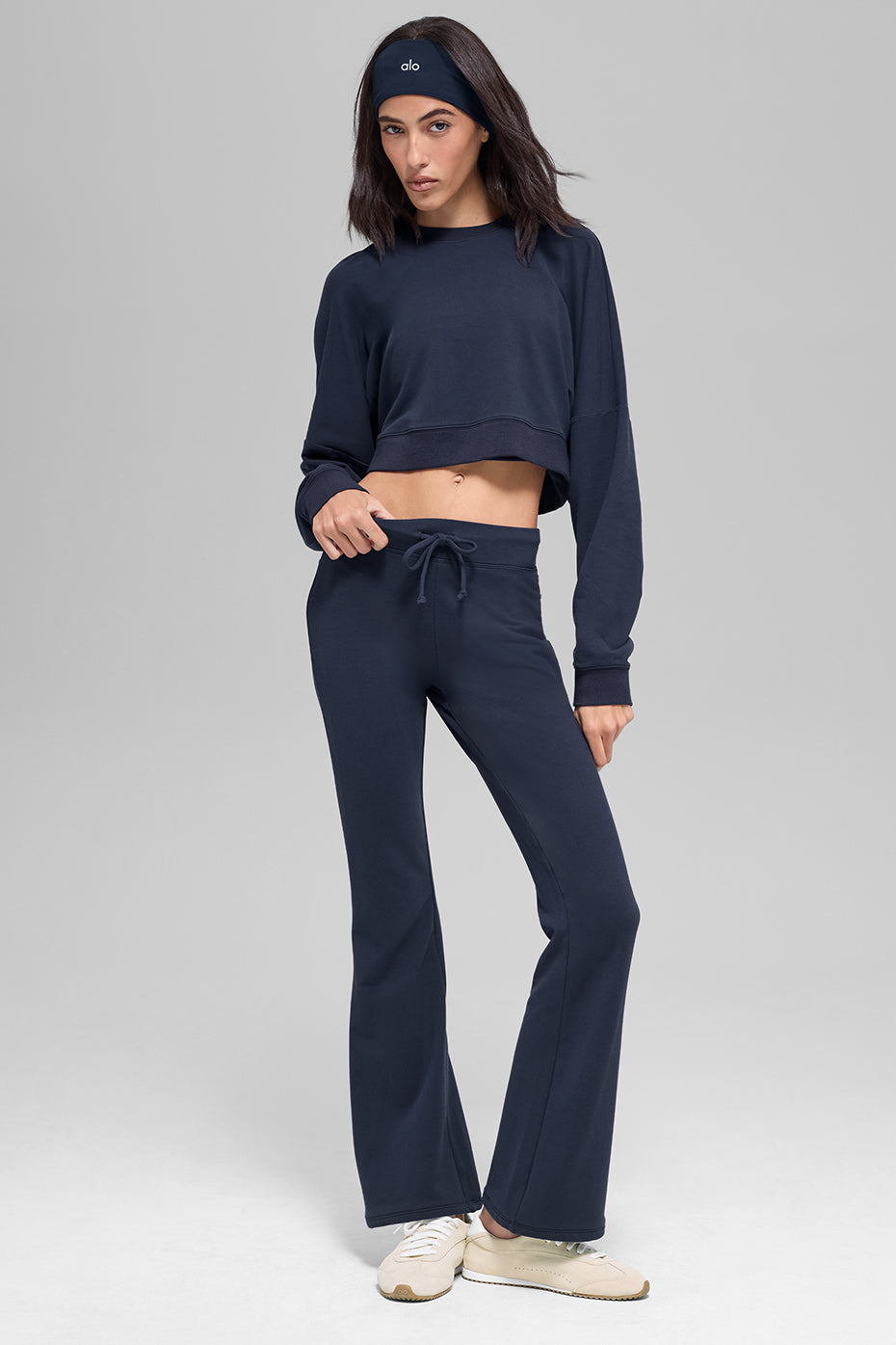 Sway Bootcut Sweatpant - Navy — photo 5
