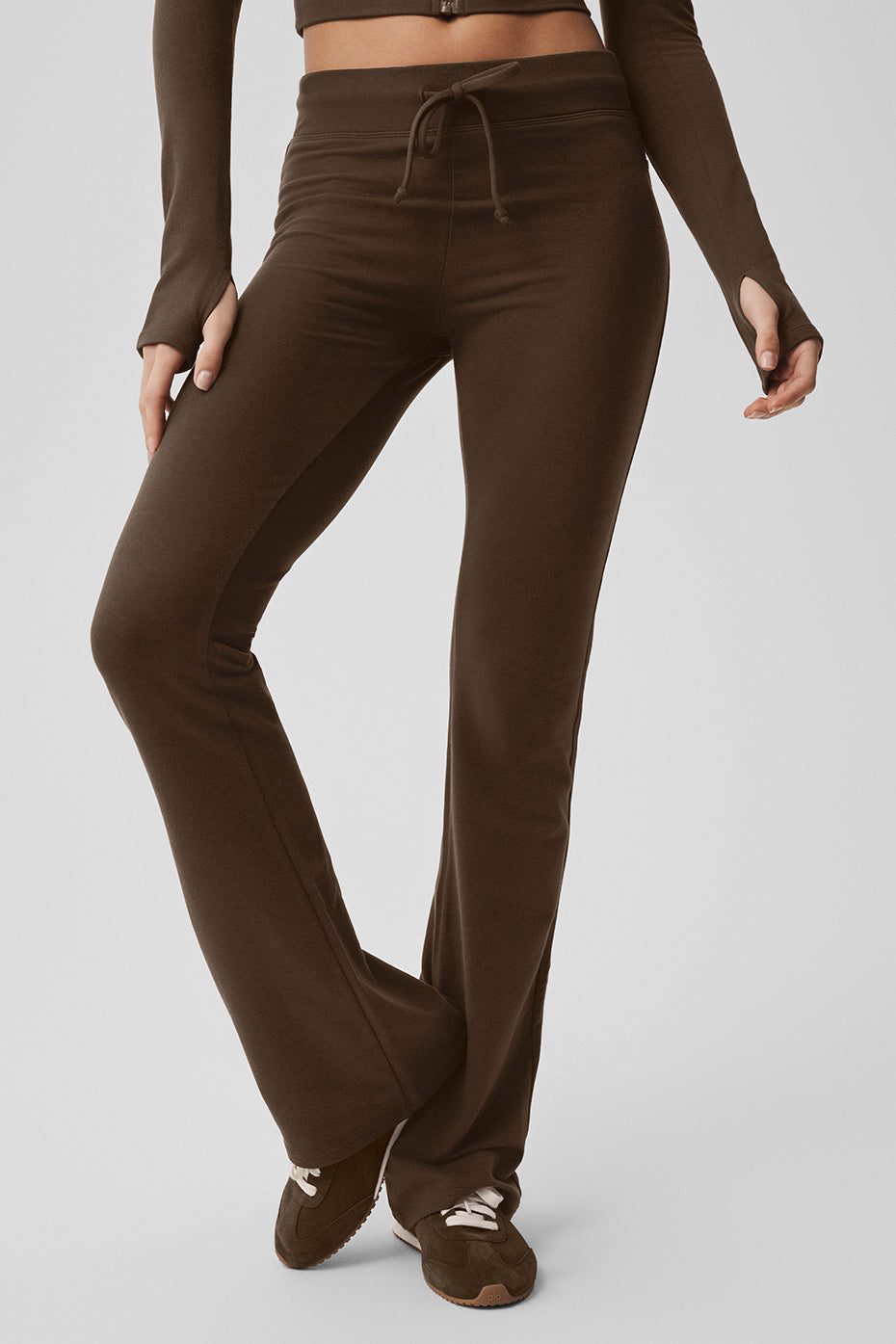 Sway Bootcut Sweatpant - Espresso — photo 4