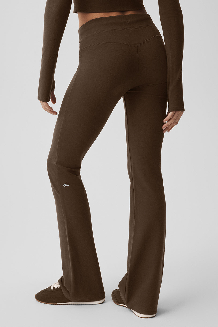 Sway Bootcut Sweatpant - Espresso — photo 3