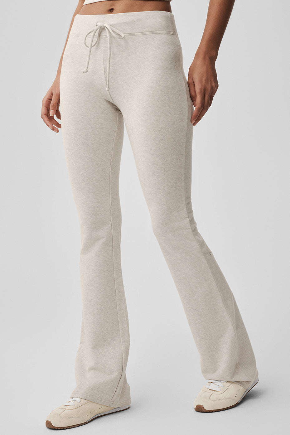 Sway Bootcut Sweatpant - Oatmeal Heather — photo 4