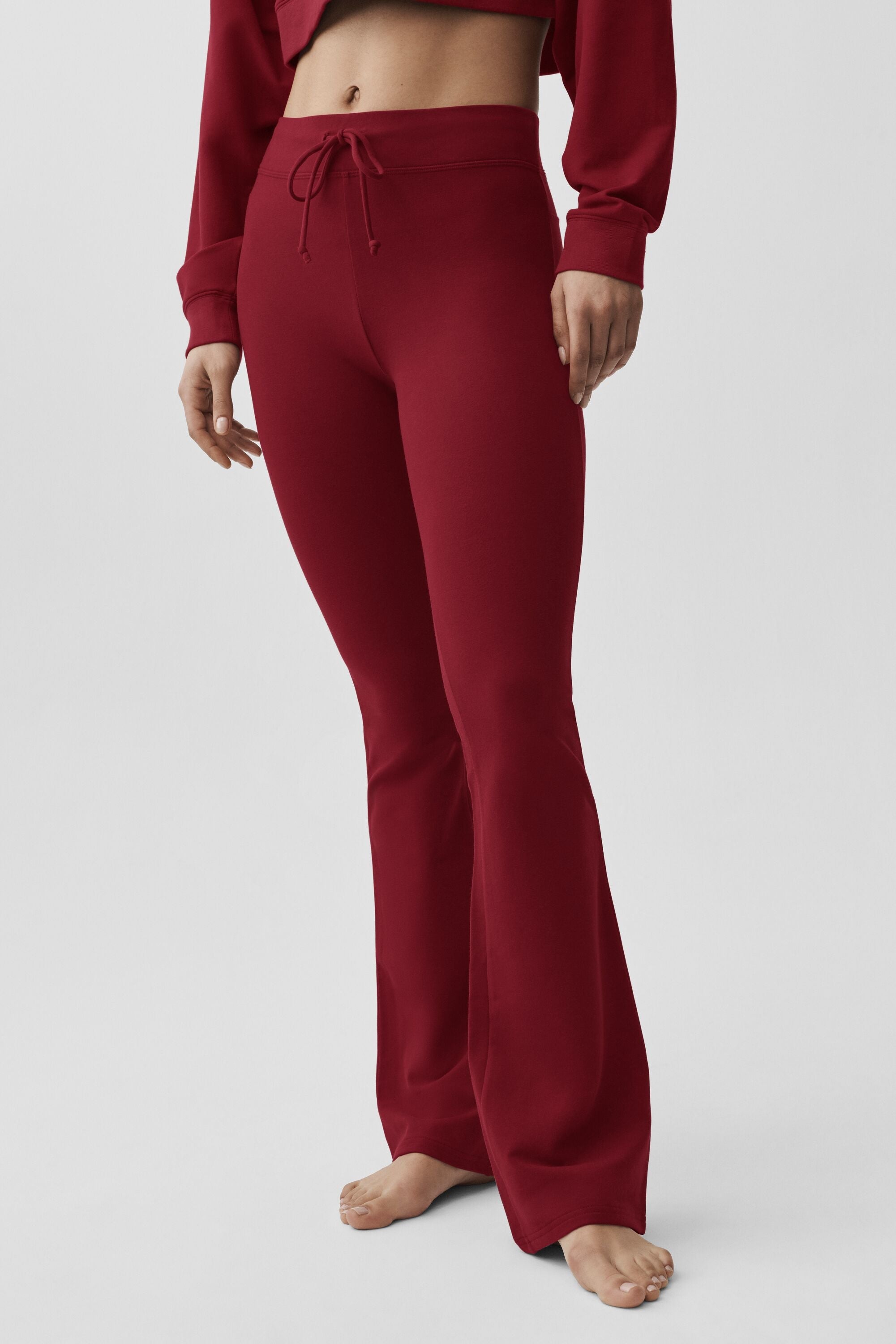 Sway Bootcut Sweatpant - Summer Romance Red — photo 3
