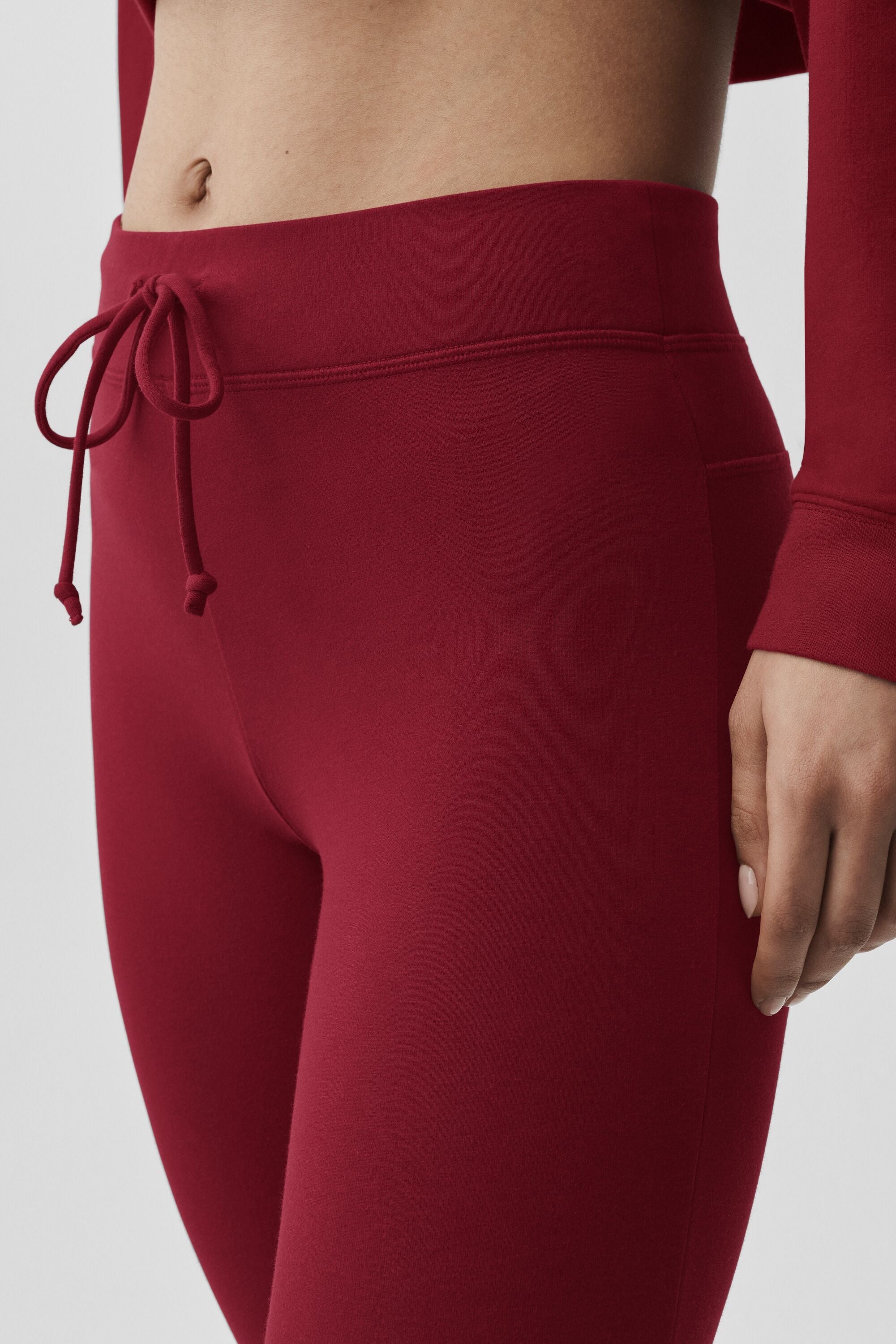 Sway Bootcut Sweatpant - Summer Romance Red — photo 4