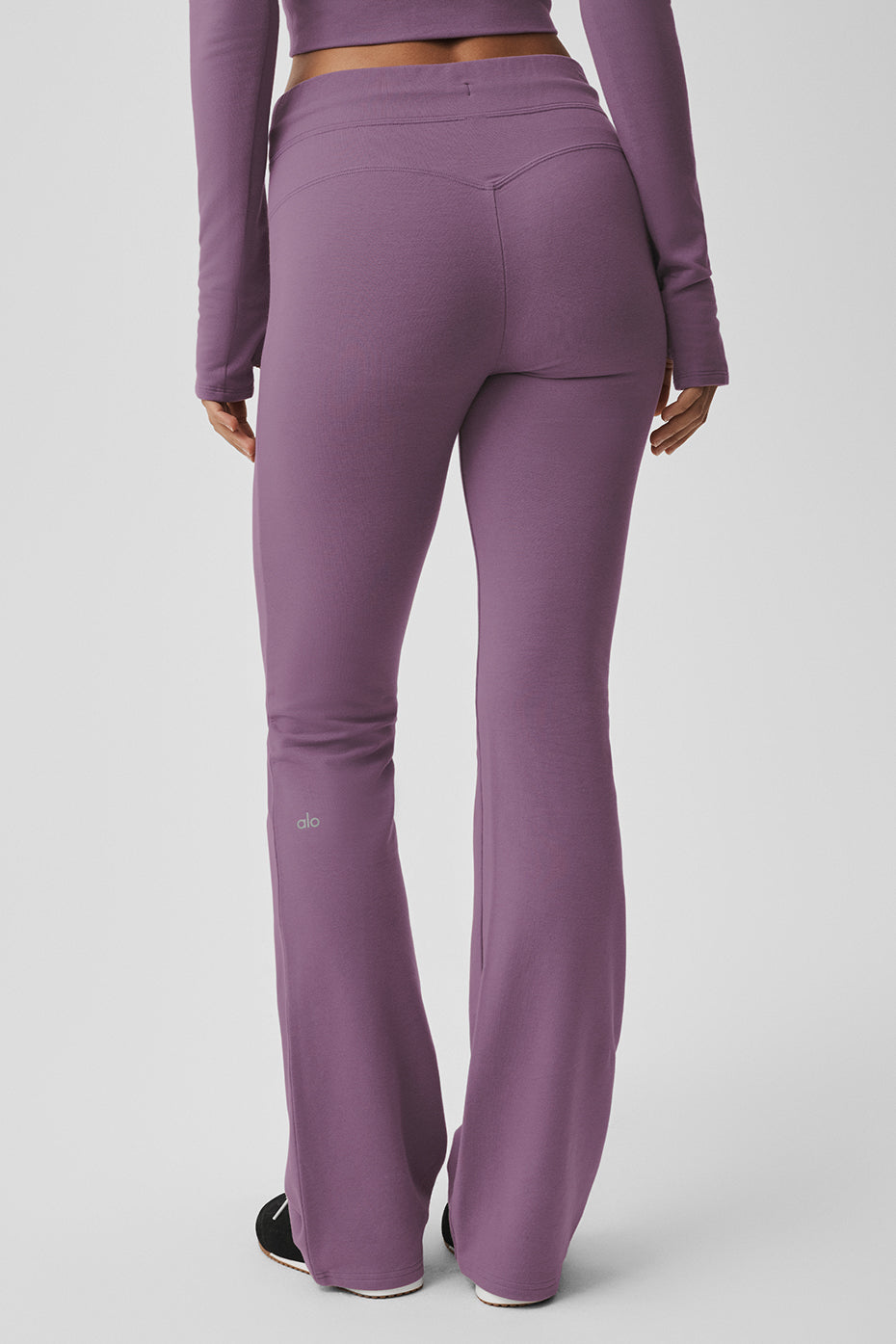 Sway Bootcut Sweatpant - Plum Kiss — photo 2