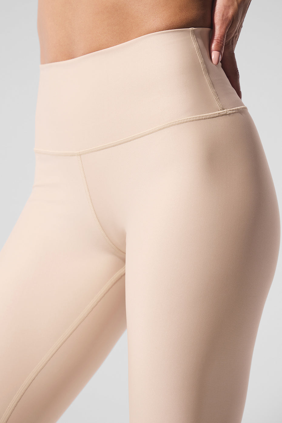 High-Waist Airlift Legging - Macadamia — photo 4