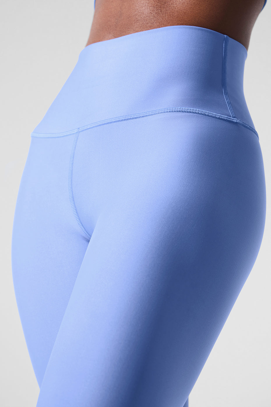 7/8 High-Waist Airlift Legging - Crystal Clear Blue — photo 3