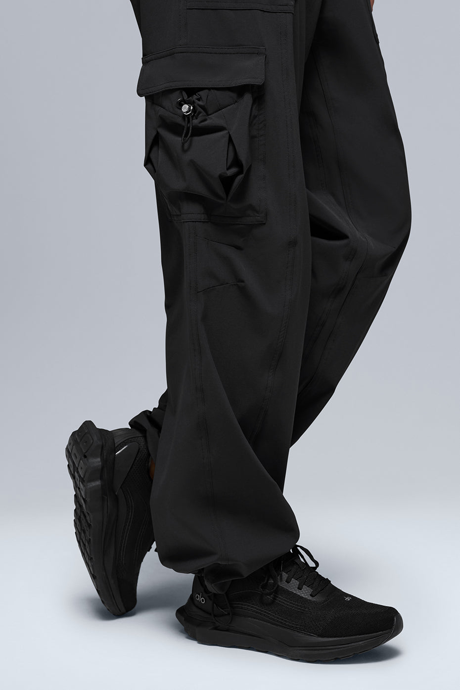 Low Rise Megastar Cargo Pant - Black — photo 4