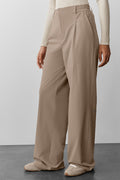High-Waist Pursuit Trouser (Long) - Gravel — photo 1