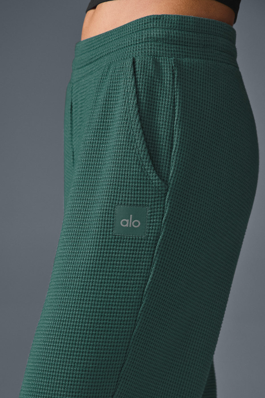 Waffle Weekend Escape Jogger - Winter Ivy — photo 2