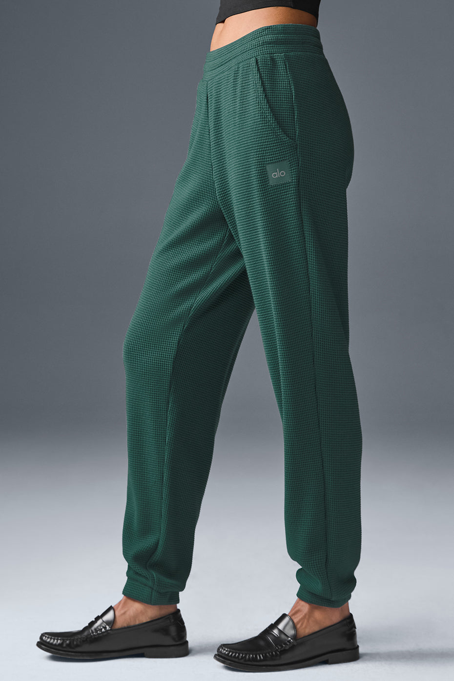 Waffle Weekend Escape Jogger - Winter Ivy — photo 4