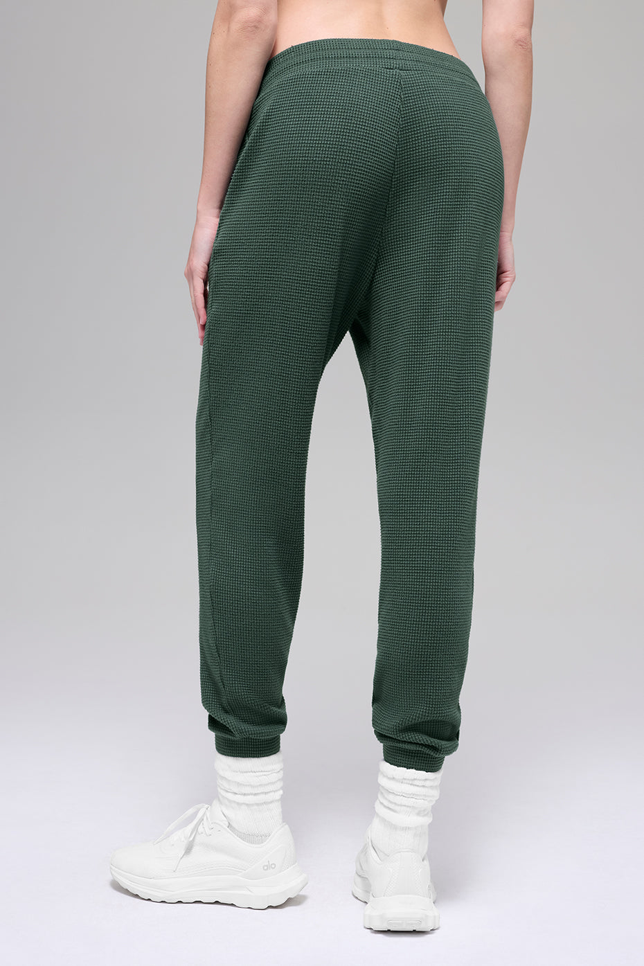 Waffle Weekend Escape Jogger - Clover Green — photo 2