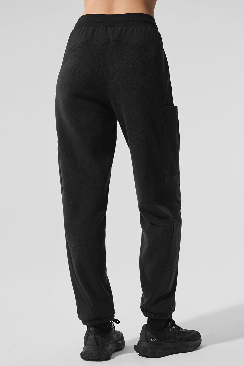 Polar Fleece Wintry Mix Pant - Black — photo 2